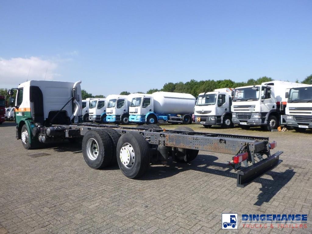 Renault Premium Lander 370 6x2 chassis + ADR Raamautod