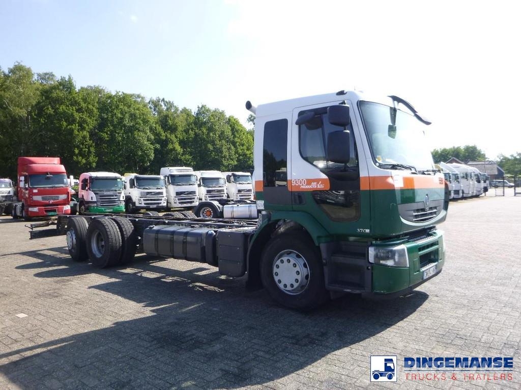 Renault Premium Lander 370 6x2 chassis + ADR Raamautod