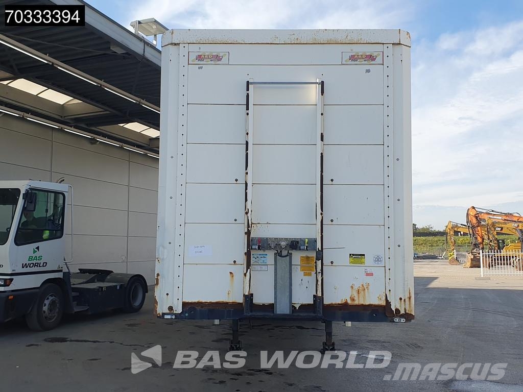  SYSTEM TRAILERS TFSSL 27 Plywood 3 axles SAF Kofferauflieger