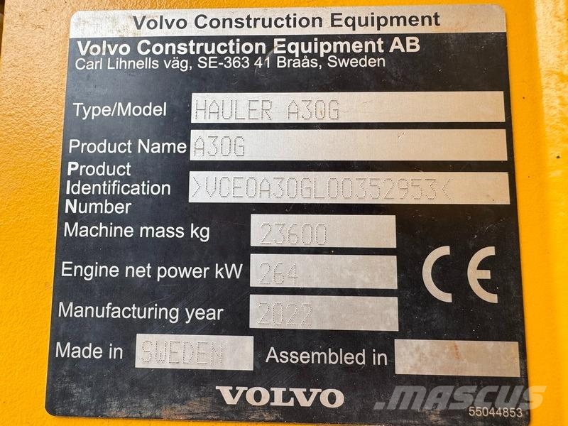 Volvo A 30 G Mini Dumpers