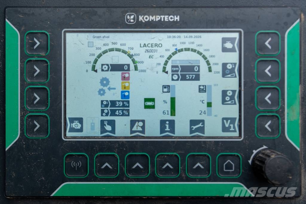 Komptech Lacero 8010 Fa aprítók