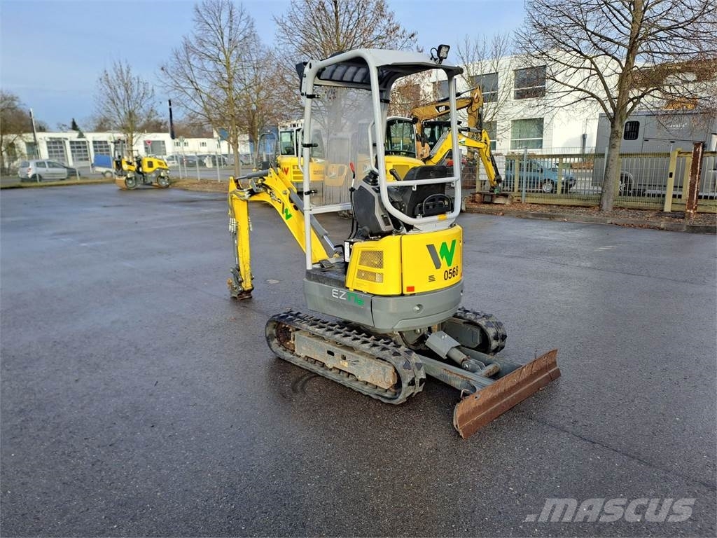 Wacker Neuson EZ17e Excavadoras sobre orugas
