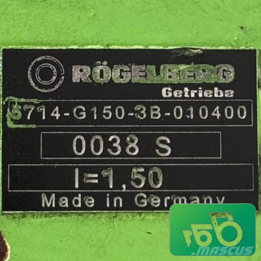 Rögelberg Angular Gearbox Manure Spreader 0038S Gear