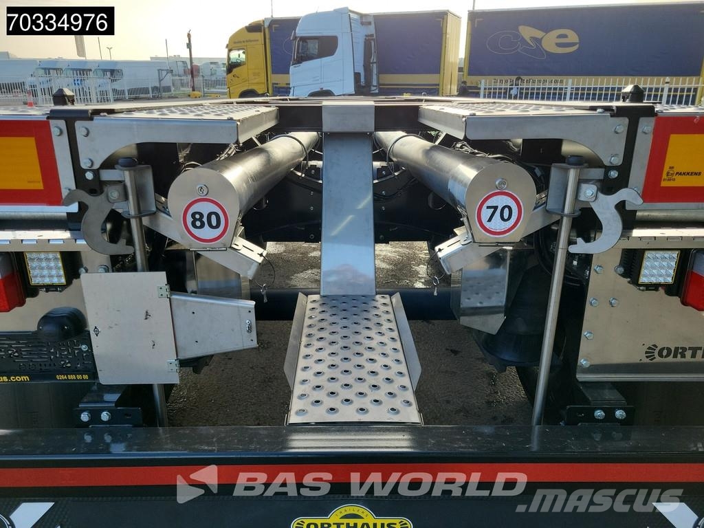Orthaus A3 3 axles NEW Lift Axle 20ft 25ft Tank Container semi-trailers