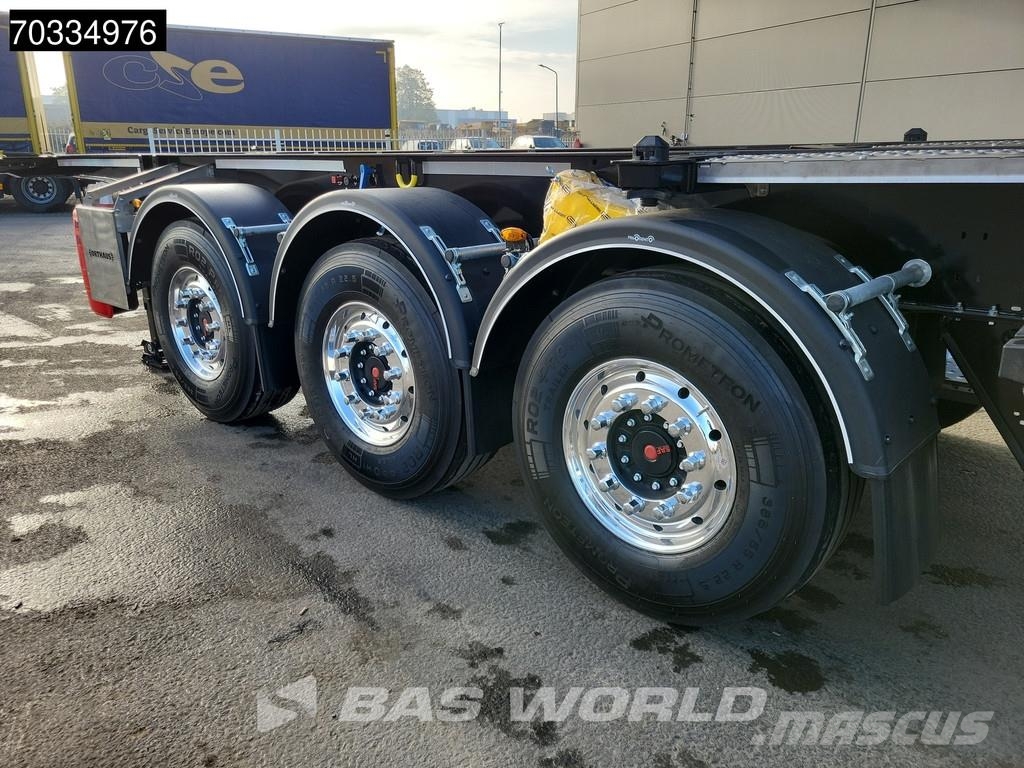 Orthaus A3 3 axles NEW Lift Axle 20ft 25ft Tank Container semi-trailers