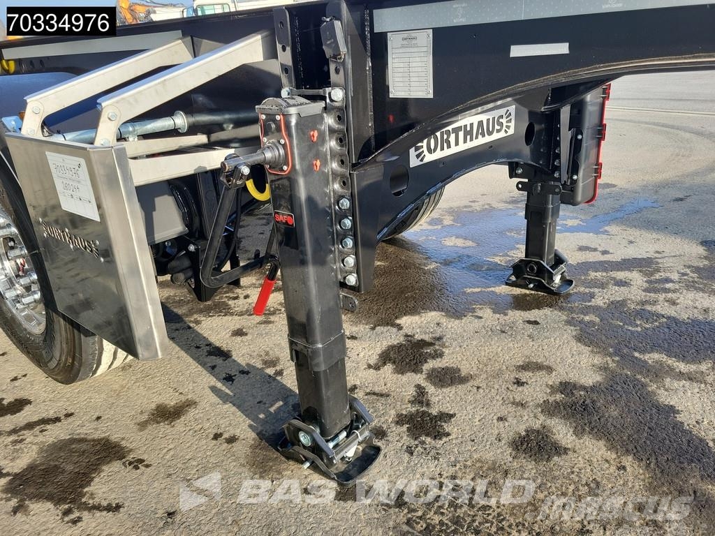 Orthaus A3 3 axles NEW Lift Axle 20ft 25ft Tank Container semi-trailers