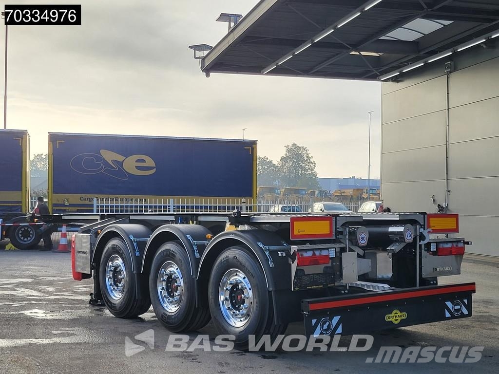 Orthaus A3 3 axles NEW Lift Axle 20ft 25ft Tank Container semi-trailers