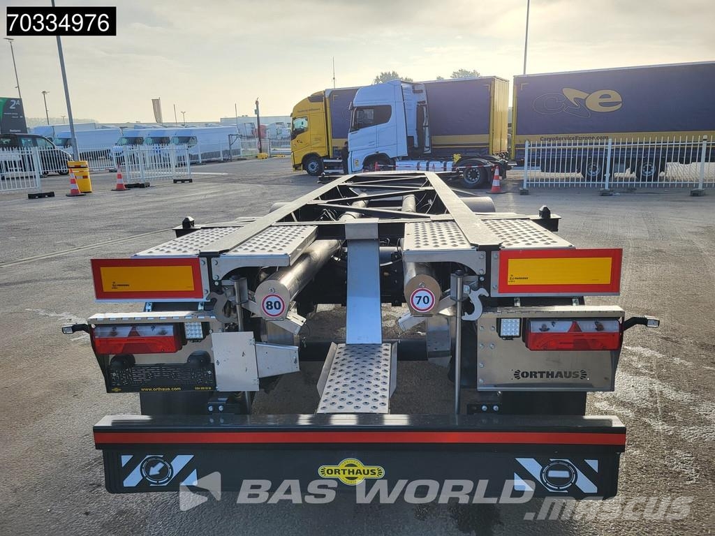Orthaus A3 3 axles NEW Lift Axle 20ft 25ft Tank Container semi-trailers