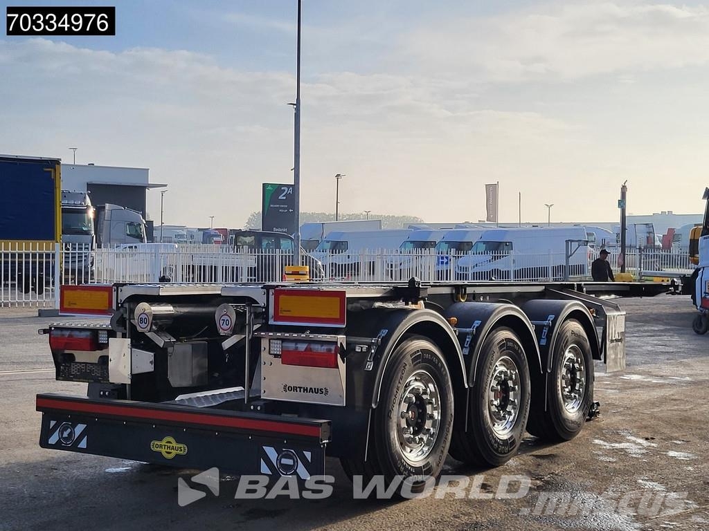 Orthaus A3 3 axles NEW Lift Axle 20ft 25ft Tank Container semi-trailers
