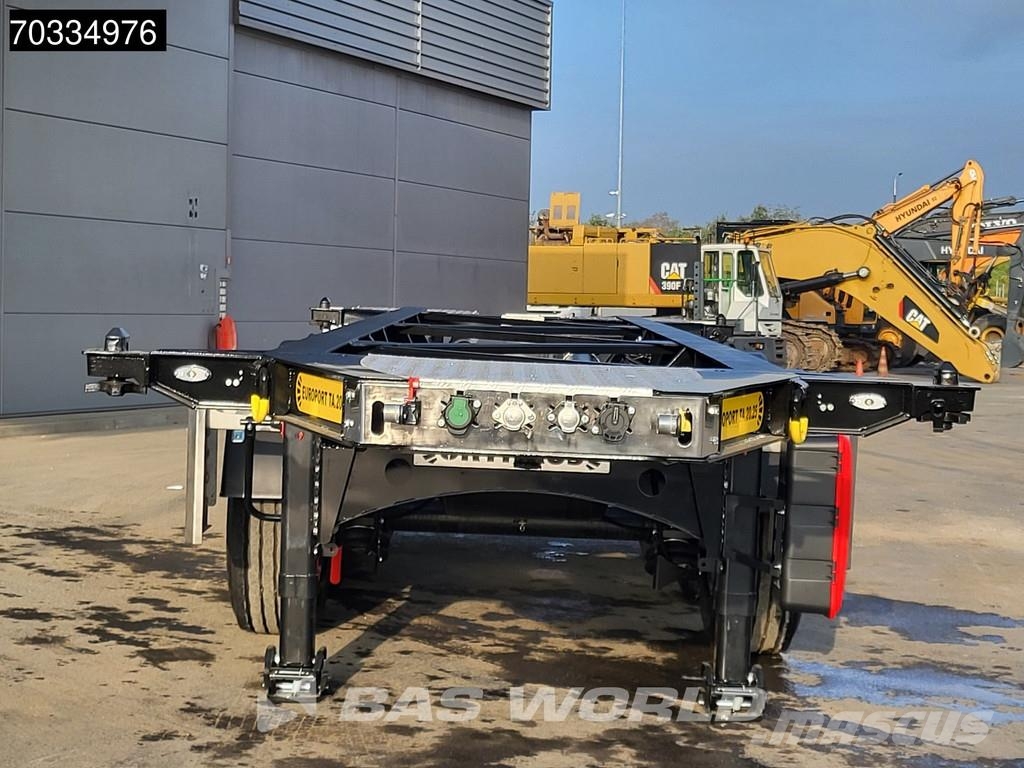 Orthaus A3 3 axles NEW Lift Axle 20ft 25ft Tank Container semi-trailers