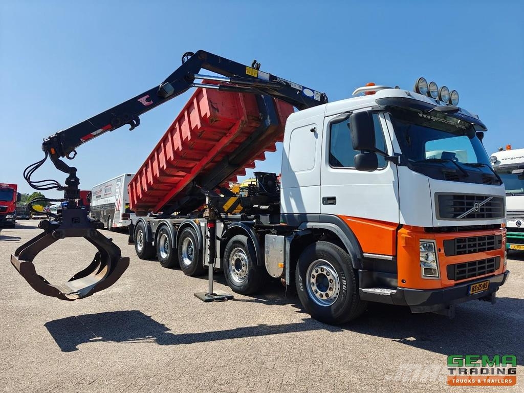 Volvo FM400 10X4R FAL18.0 RADD-A8 Sleeper Cab Euro5 - HM Камиони с кран с кука