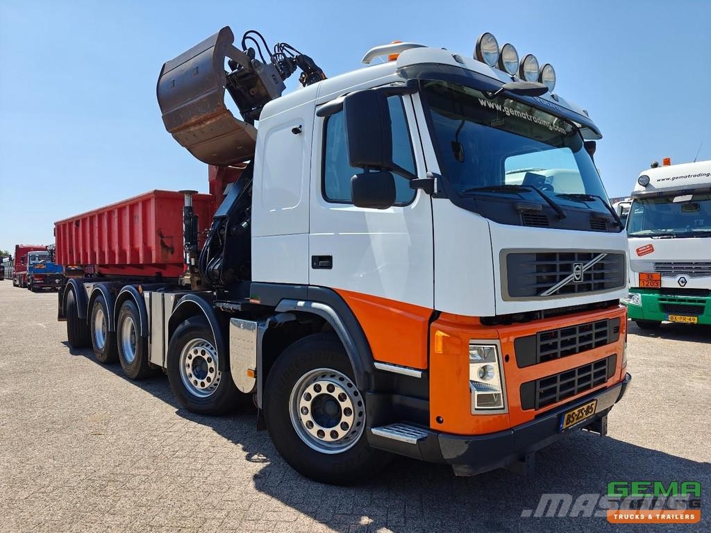 Volvo FM400 10X4R FAL18.0 RADD-A8 Sleeper Cab Euro5 - HM Камиони с кран с кука