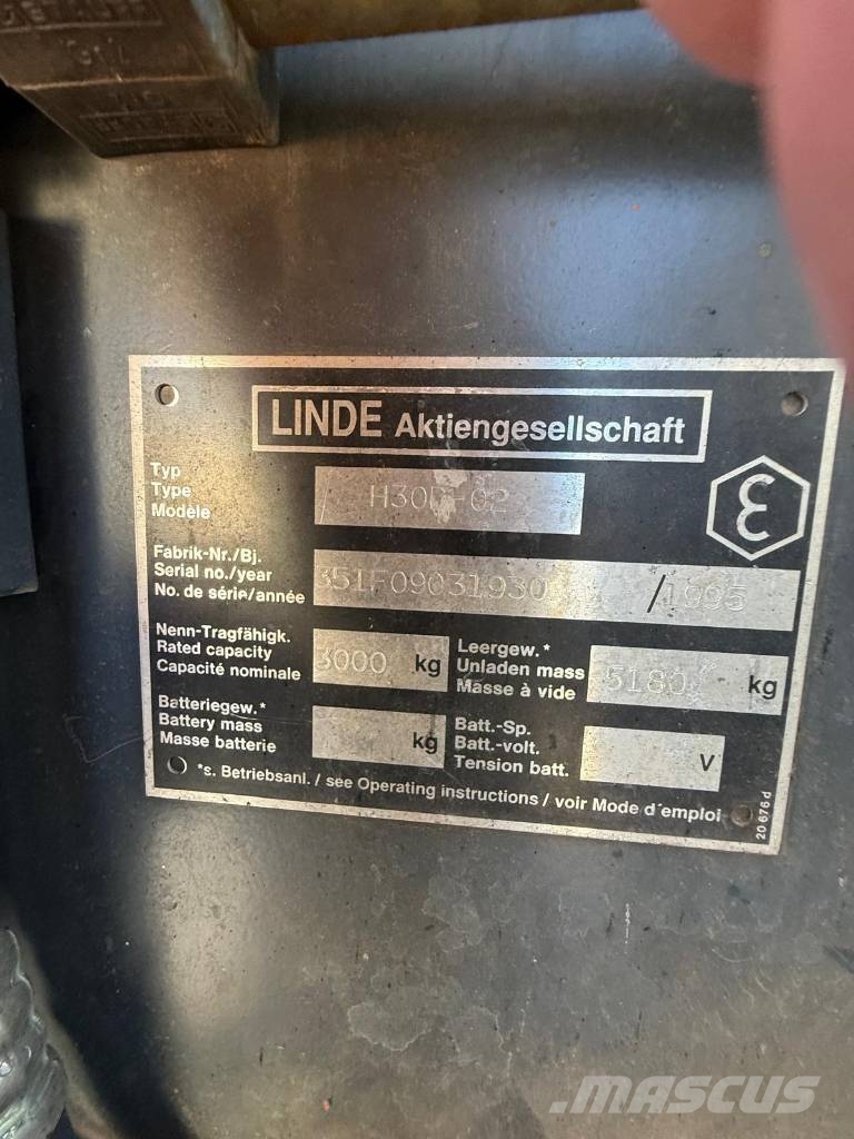 Linde H30D-02 Diesel forklifts