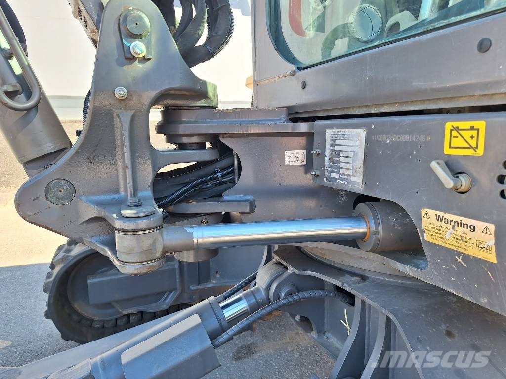 Volvo EC35D PYÖRITTÄJÄLLÄ Mini ekskavatörler, 7 tona dek