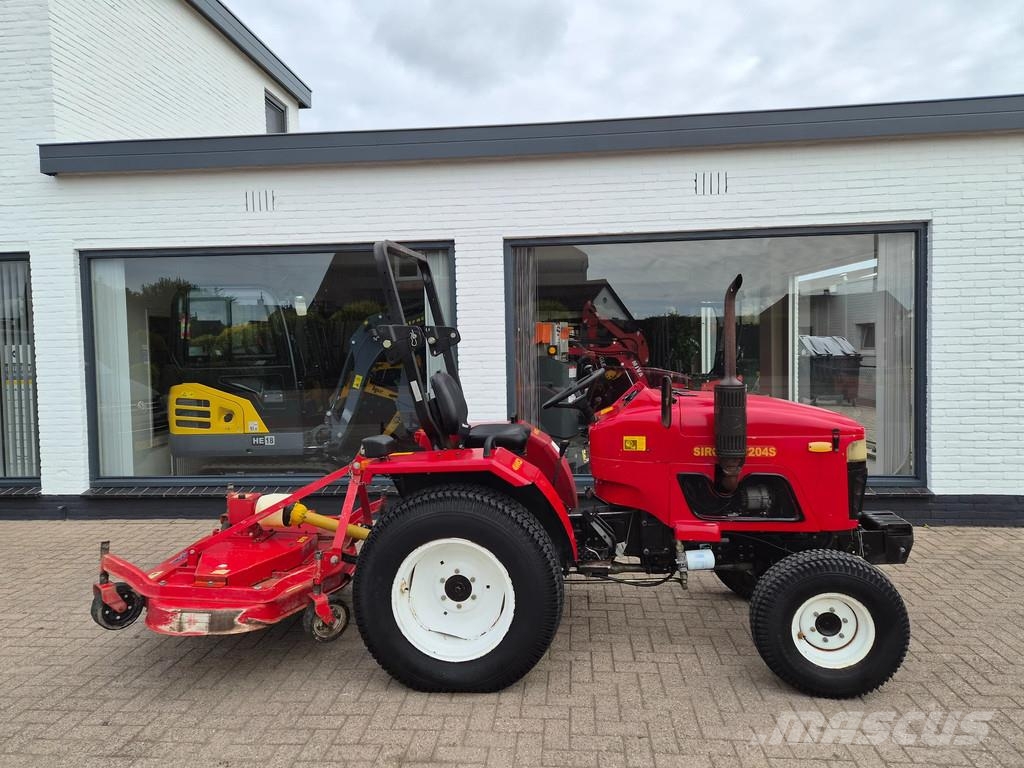 Iseki Minitractor met maaidek 204 miditractor yanmar Laden en Lossen - overige