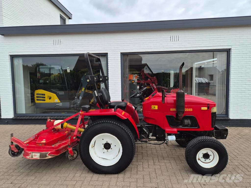Iseki Minitractor met maaidek 204 miditractor yanmar Laden en Lossen - overige