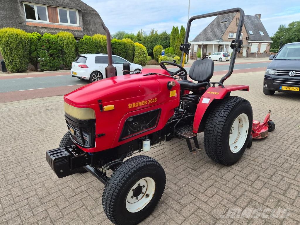 Iseki Minitractor met maaidek 204 miditractor yanmar Laden en Lossen - overige
