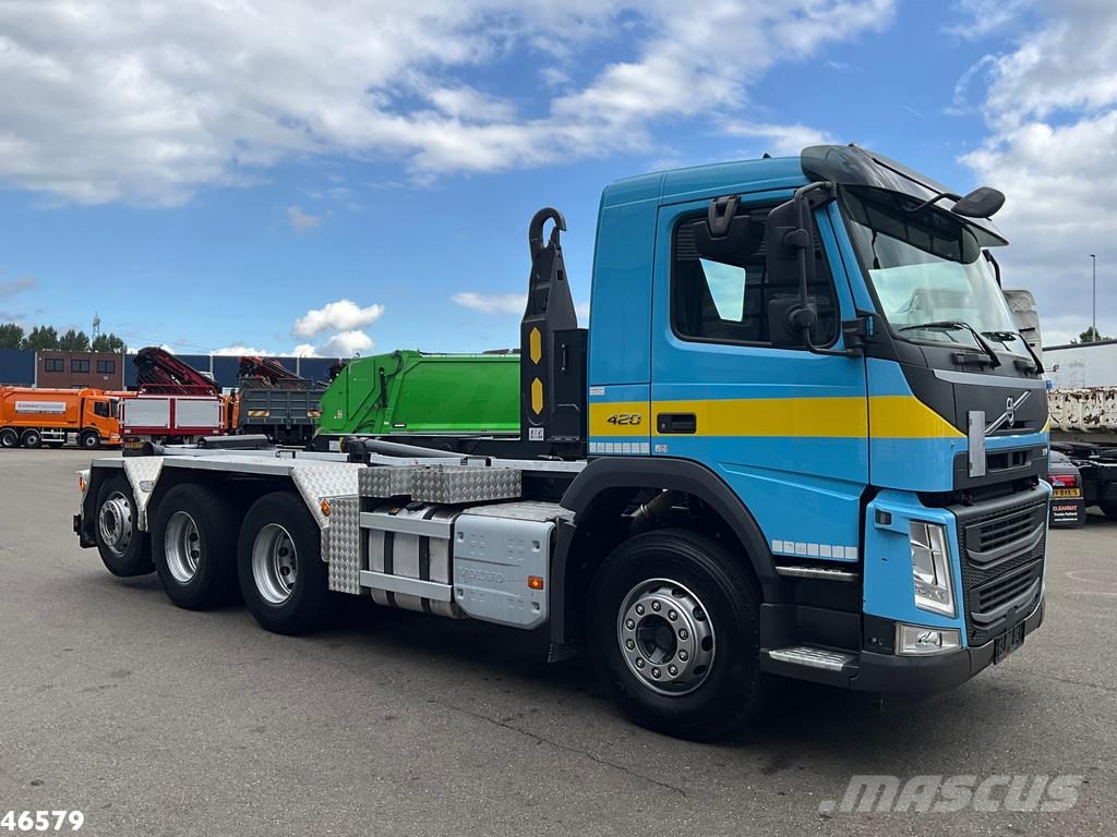 Volvo FM 420 8x4 Euro 6 26 Ton haakarmsysteem Camiones elevadores de gancho