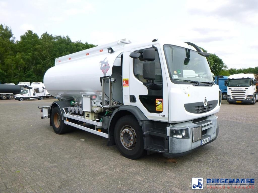 Renault Premium 270 dxi 4x2 fuel tank 13.7 m3 / 4 comp 탱커 트럭