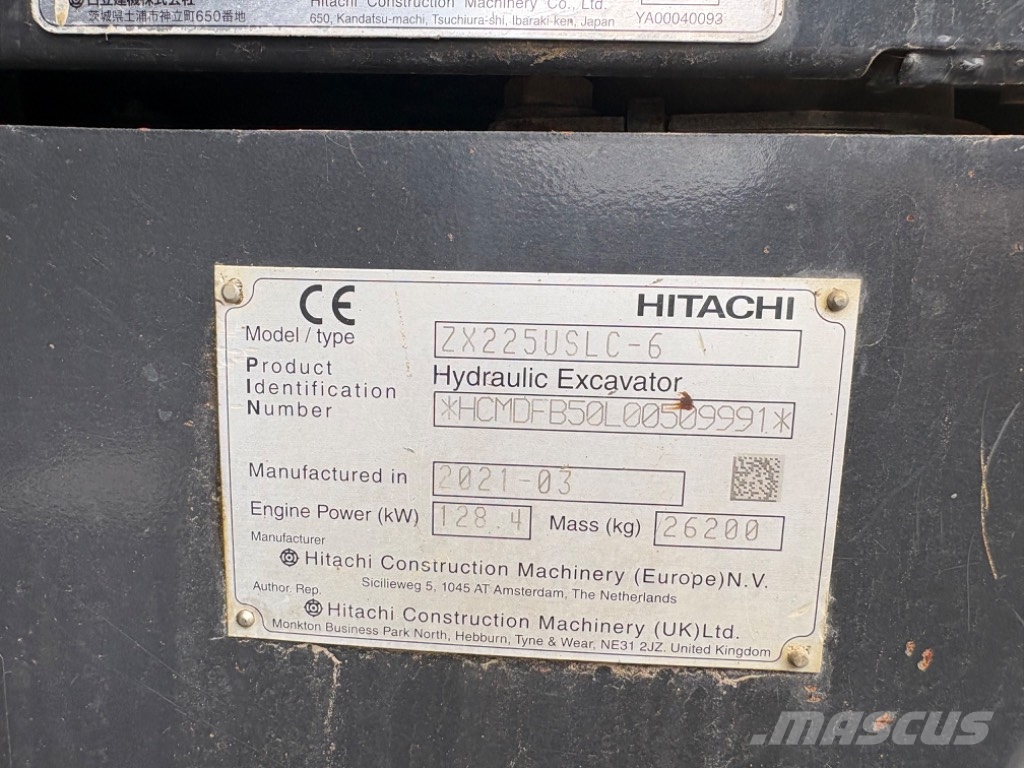 Hitachi ZX 225 US LC-6 Верижен екскаватор
