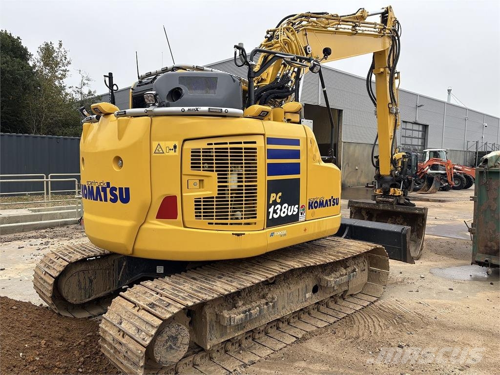 Komatsu PC138US-11EO Bageri gusjeničari