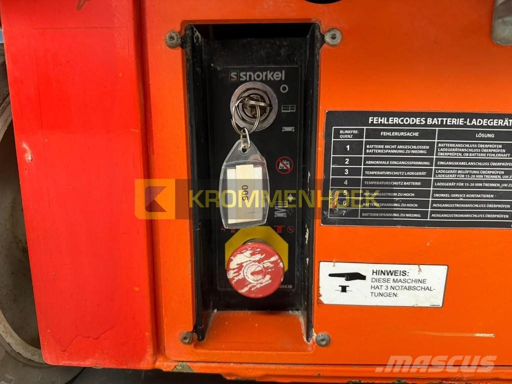 Snorkel S 3219 E Nůžková zvedací plošina