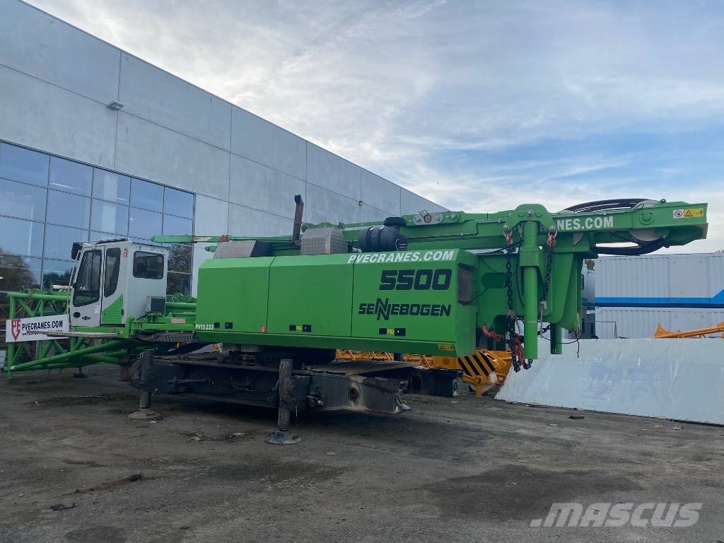 Sennebogen 5500 Tracked cranes