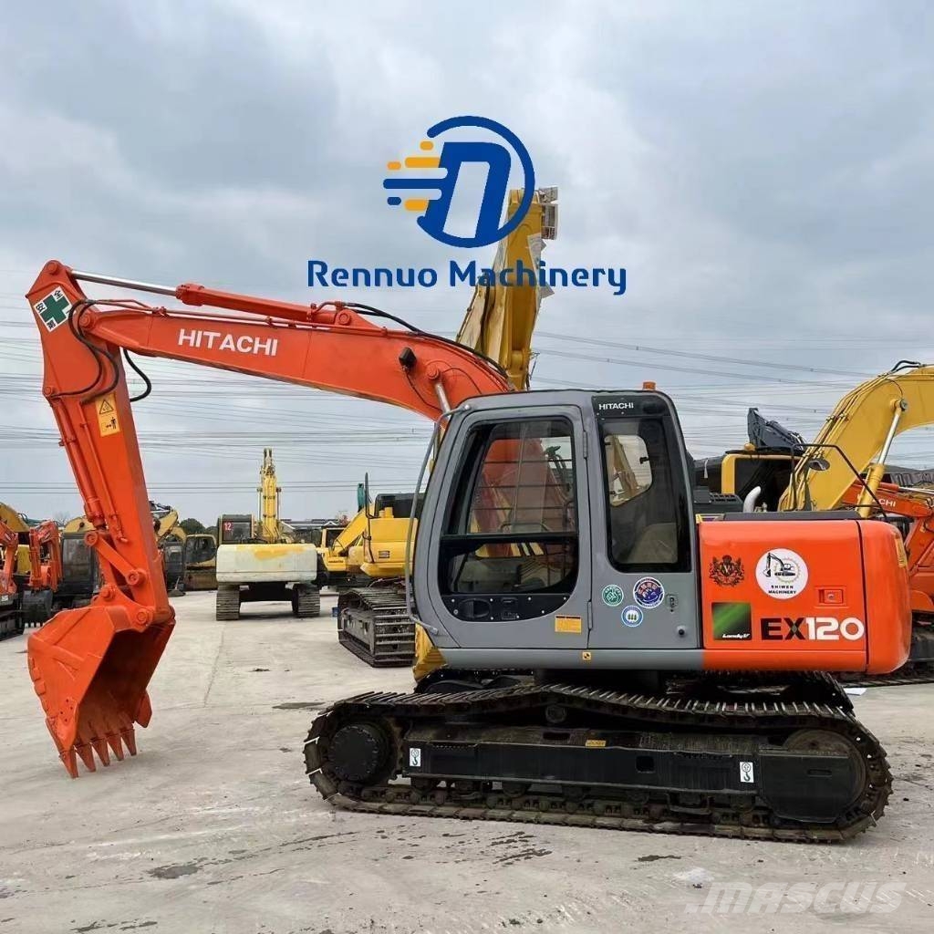 Hitachi EX 120 حفارات زحافة