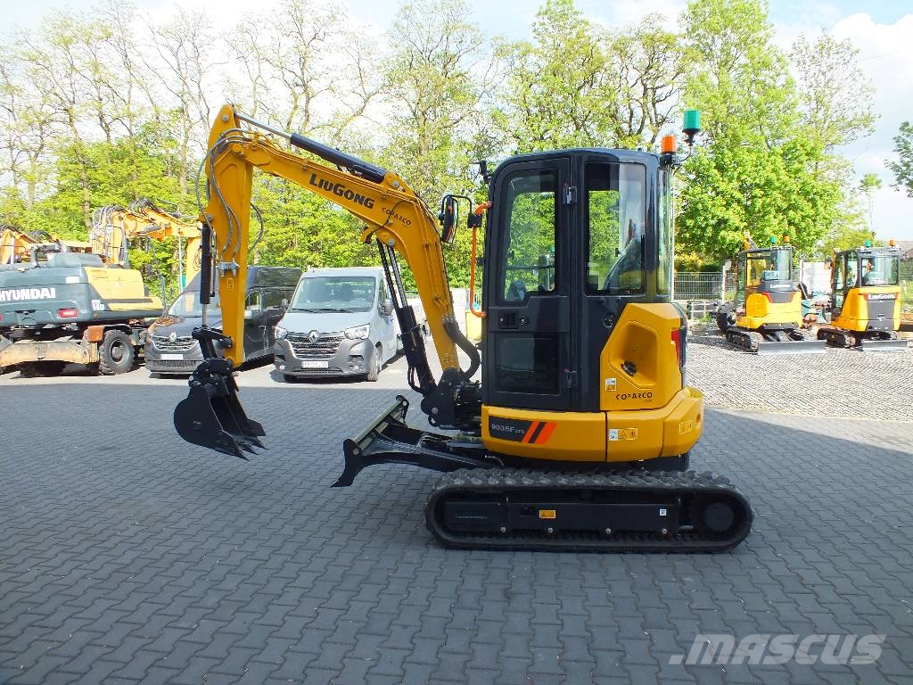 LiuGong 9035 FZTS Belden kirma kaya kamyonu
