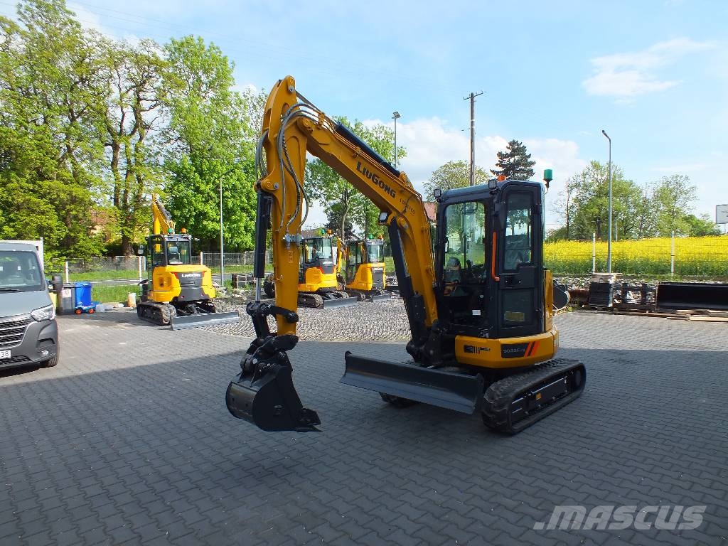 LiuGong 9035 FZTS Belden kirma kaya kamyonu
