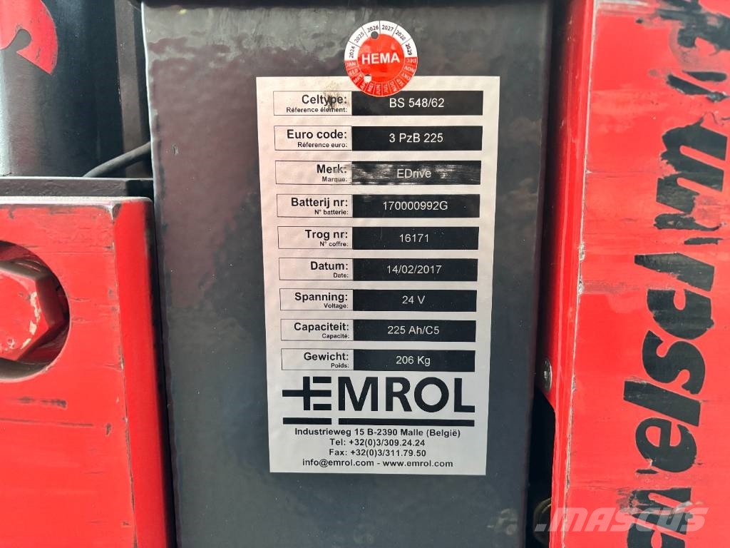 Sichelschmidt D 412 ASM 1250 kg stapelaar Stapelaar meeloop