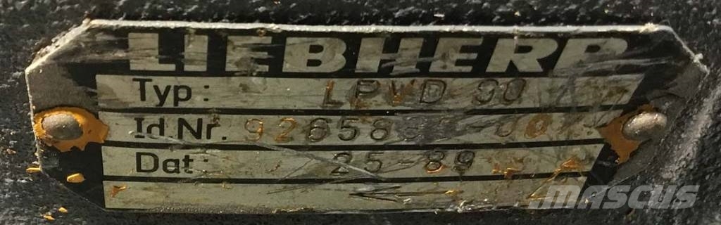 Liebherr LPVD 90 Hidraulika