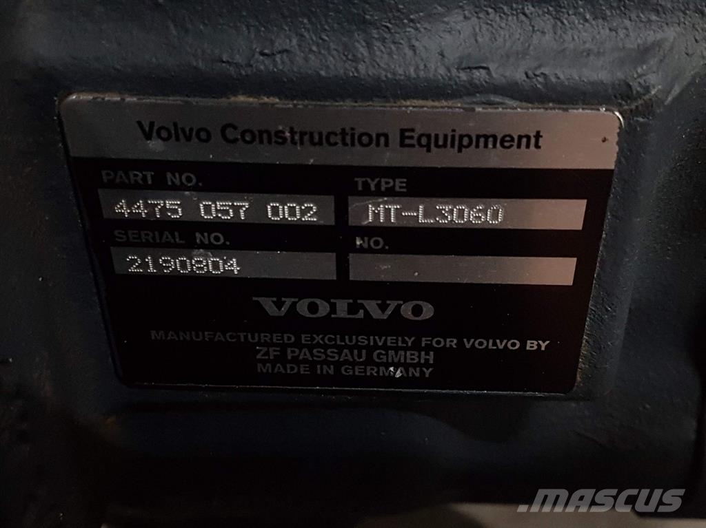 Volvo L50F-VOE15203629-ZF MT-L306-4475057002-Axle/Achse محور العجلة