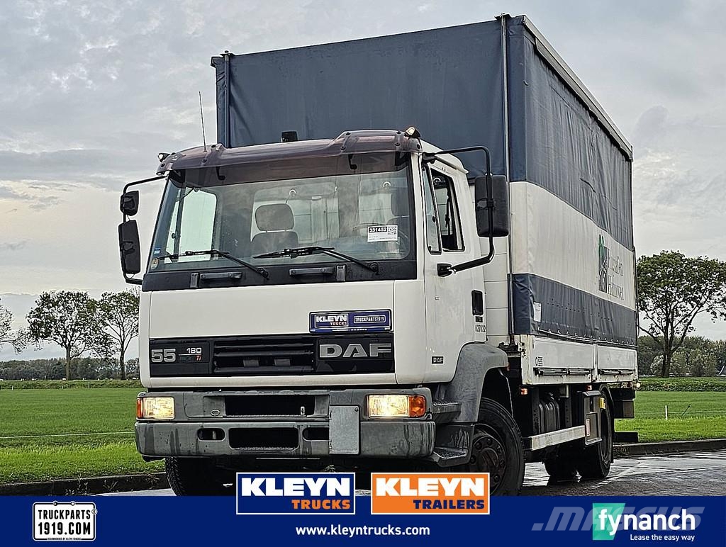 DAF LF 55.180 Curtainsider trucks