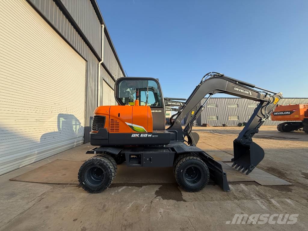 Develon DX 60 W 2026 brand New machine Мини-экскаваторы