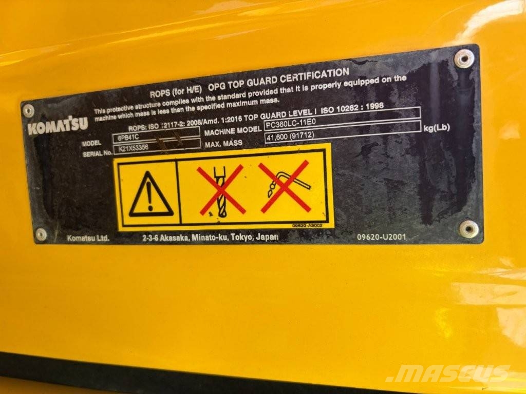 Komatsu PC 360 LC-11 Гусеничні екскаватори