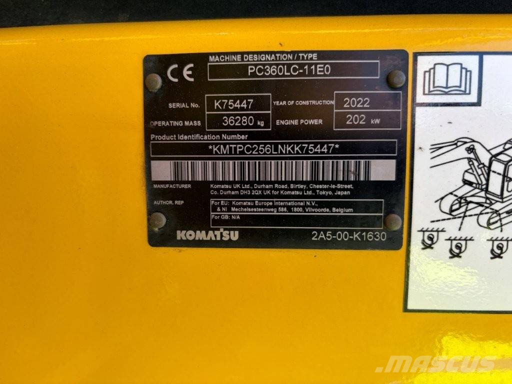 Komatsu PC 360 LC-11 Гусеничні екскаватори