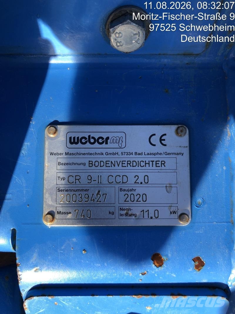 Weber CR9CCD 2.0 Trilmachines
