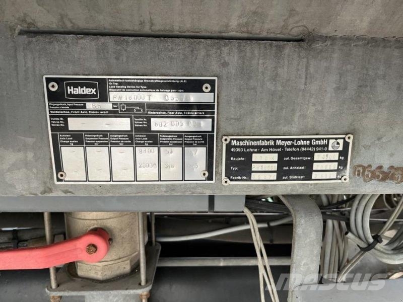 Meyer-Lohne PW 18000 T Flytgödselspridare
