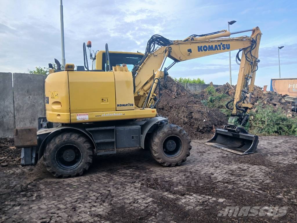 Komatsu 148 Wielgraafmachines