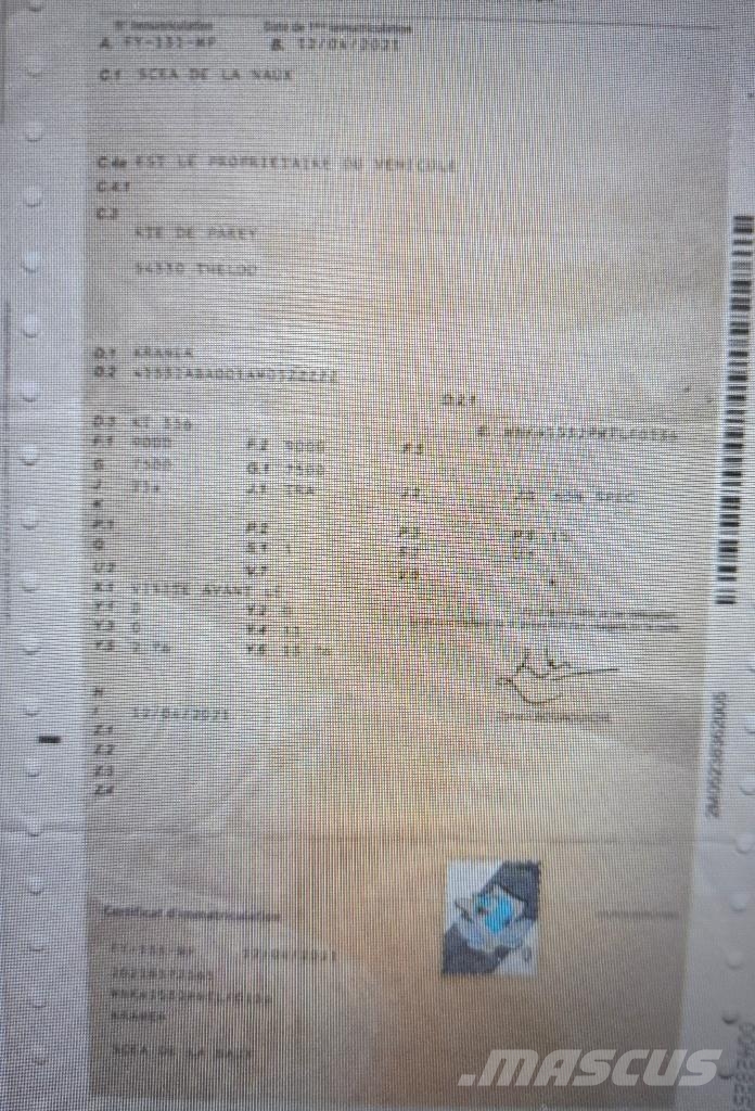 Kramer KT356 Teleskopiniai krautuvai žemės ūkiui