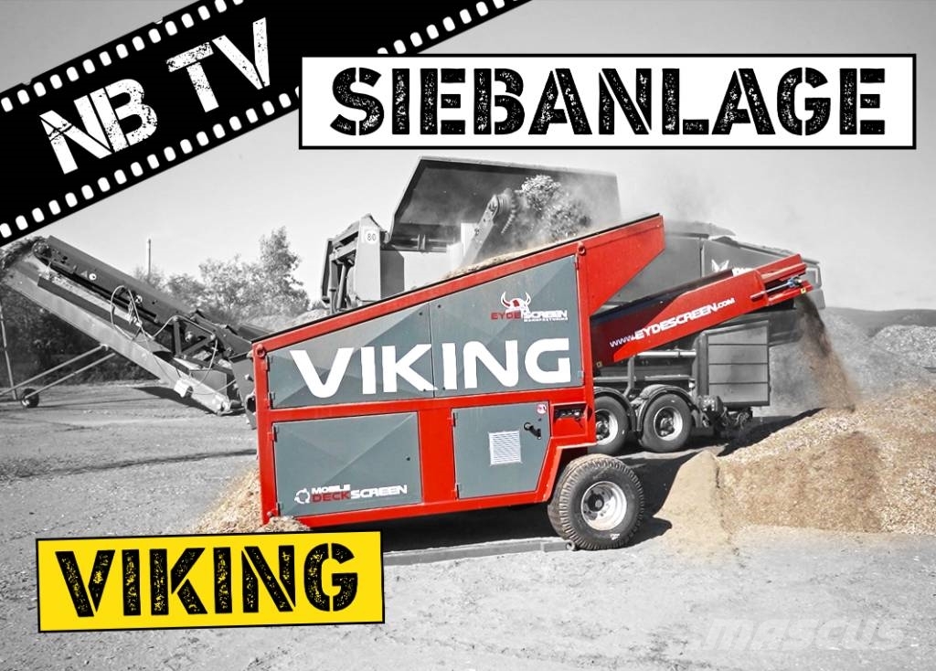 Eyde Screen VIKING Flachdecksiebanlage | Diesel Osztályozó berendezések