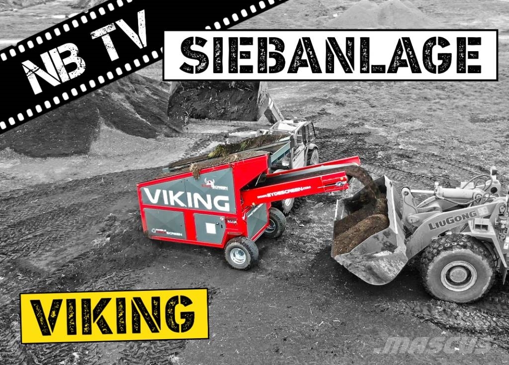 Eyde Screen VIKING Flachdecksiebanlage | Diesel Osztályozó berendezések