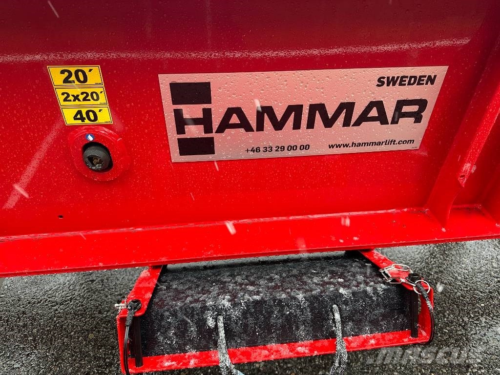 Hammar 110 C Sideloader semi-trailers