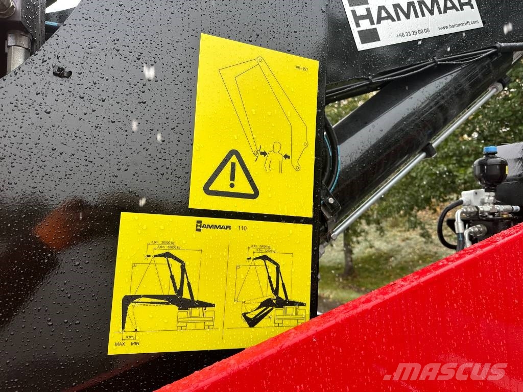 Hammar 110 C Sideloader semi-trailers