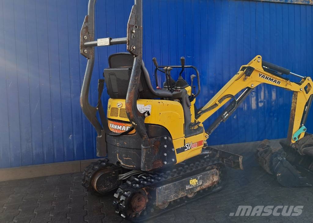 Yanmar SV 08 SV 16 17 VIO WACKER NEUSON ET 16 CAT JCB Mini bagri <7t
