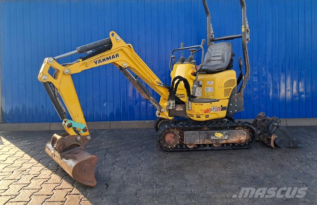 Yanmar SV 08 SV 16 17 VIO WACKER NEUSON ET 16 CAT JCB Mini bagri <7t
