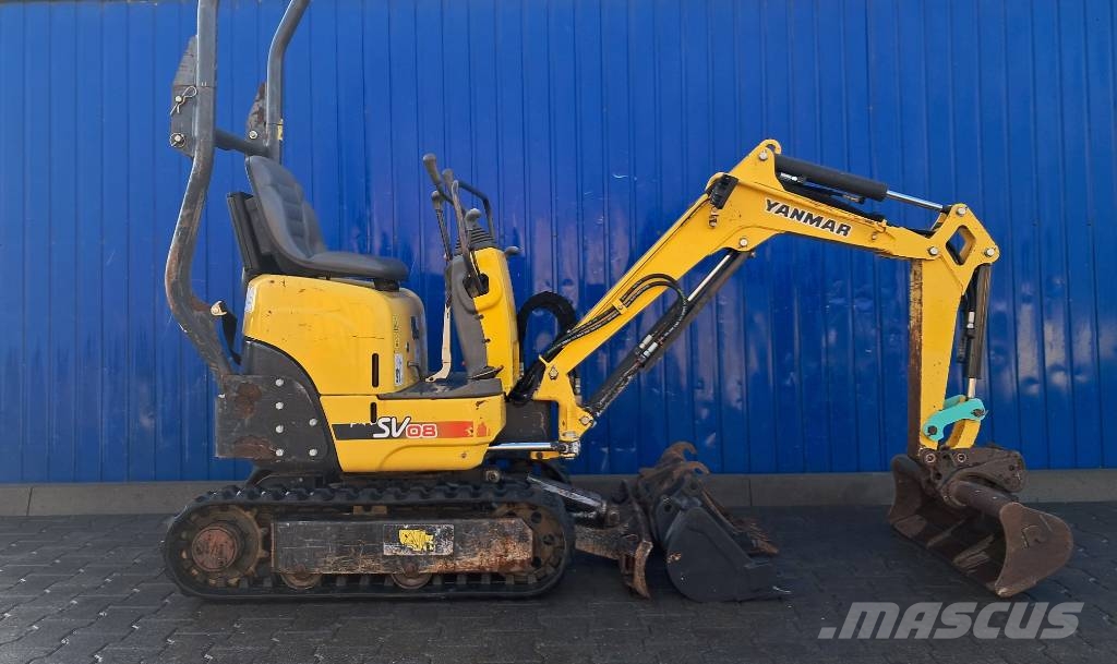 Yanmar SV 08 SV 16 17 VIO WACKER NEUSON ET 16 CAT JCB Mini bagri <7t