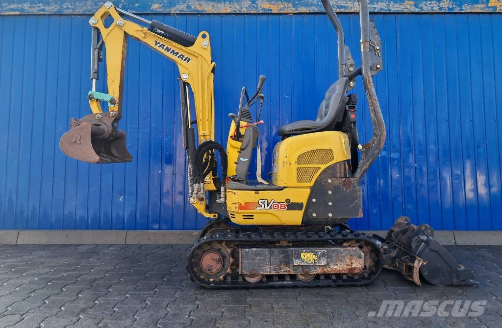 Yanmar SV 08 SV 16 17 VIO WACKER NEUSON ET 16 CAT JCB Mini bagri <7t