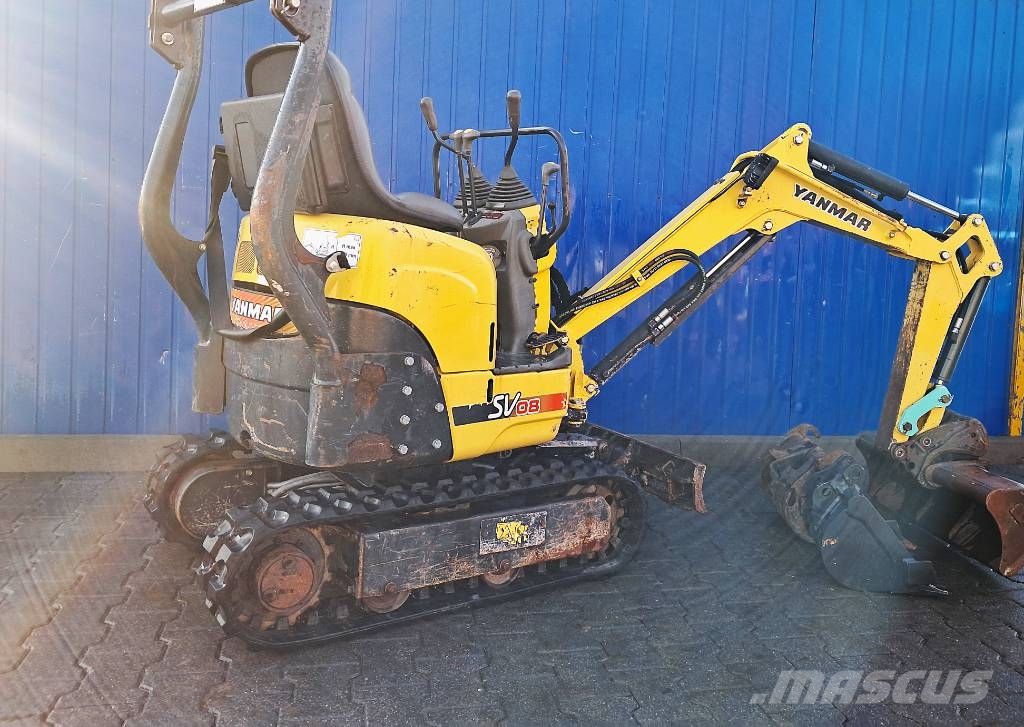 Yanmar SV 08 SV 16 17 VIO WACKER NEUSON ET 16 CAT JCB Mini bagri <7t
